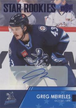 2021-22 Upper Deck AHL - Autographs #130 Greg Meireles Front