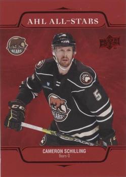 2021-22 Upper Deck AHL - AHL All-Stars Red #AS-9 Cameron Schilling Front