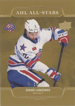 2021-22 Upper Deck AHL - AHL All-Stars Gold #AS-8 Oskari Laaksonen Front