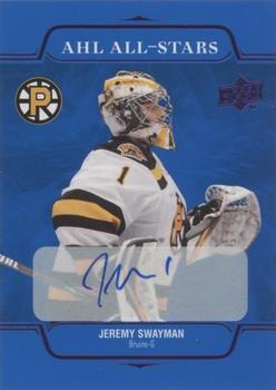 2021-22 Upper Deck AHL - AHL All-Stars Autographs #AS-1 Jeremy Swayman Front