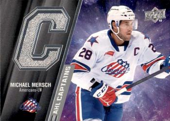 2021-22 Upper Deck AHL - Captains #L-2 Michael Mersch Front