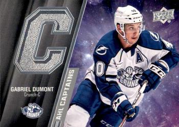 2021-22 Upper Deck AHL - Captains #L-10 Gabriel Dumont Front