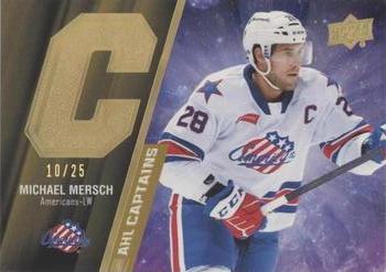 2021-22 Upper Deck AHL - Captains Gold #L-2 Michael Mersch Front