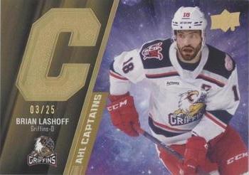 2021-22 Upper Deck AHL - Captains Gold #L-9 Brian Lashoff Front