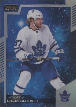 2020-21 O-Pee-Chee Platinum - Cosmic Blue Pack Wars #154 Timothy Liljegren Front