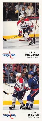 1986-87 Washington Capitals Police - Panels #NNO Mike Gartner / Bob Gould Front
