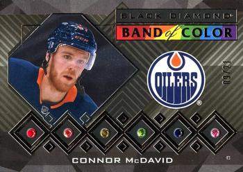 2021-22 Upper Deck Black Diamond - Band of Color #BC-CM Connor McDavid Front