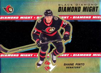 2021-22 Upper Deck Black Diamond - Diamond Might #DM-SP Shane Pinto Front