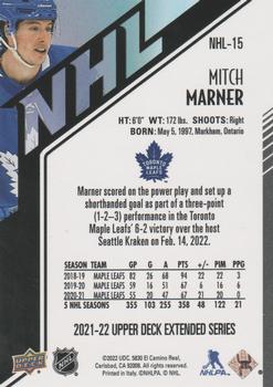 2021-22 Upper Deck - HoloGrFx NHL #NHL-15 Mitch Marner Back