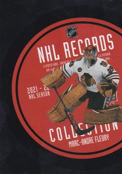 2021-22 Upper Deck - Record Collections #RB-7 Marc-Andre Fleury Front