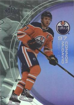 2021-22 Upper Deck - Triple Dimensions Reflections Amethyst #15 Connor McDavid Front
