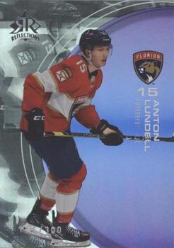 2021-22 Upper Deck - Triple Dimensions Reflections Amethyst #18 Anton Lundell Front