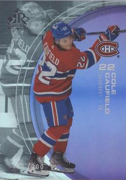 2021-22 Upper Deck - Triple Dimensions Reflections Amethyst #22 Cole Caufield Front