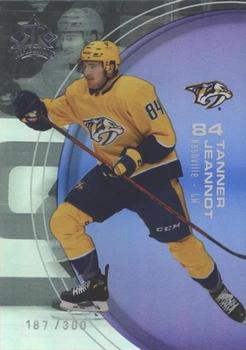 2021-22 Upper Deck - Triple Dimensions Reflections Amethyst #23 Tanner Jeannot Front