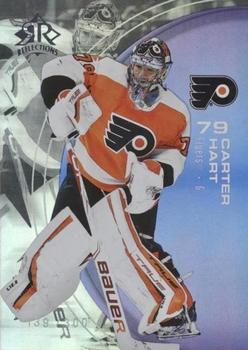 2021-22 Upper Deck - Triple Dimensions Reflections Amethyst #29 Carter Hart Front