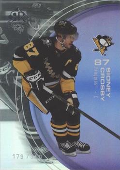 2021-22 Upper Deck - Triple Dimensions Reflections Amethyst #30 Sidney Crosby Front