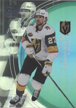 2021-22 Upper Deck - Triple Dimensions Reflections Emerald #38 Shea Theodore Front