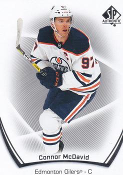 2021-22 SP Authentic #1 Connor McDavid Front