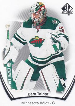 2021-22 SP Authentic #7 Cam Talbot Front