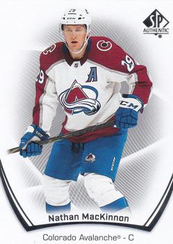 2021-22 SP Authentic #75 Nathan MacKinnon Front