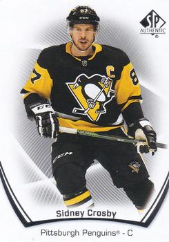 2021-22 SP Authentic #87 Sidney Crosby Front