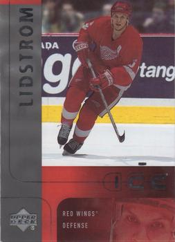 NICKLAS LIDSTROM 2001 UPPER DECK CHALLENGE FOR THE CUP FRANCHISE PLAYERS  JERSEY