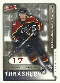 2001-02 Upper Deck Rookie Update - 2001-02 Upper Deck Victory Update #441 Ilya Kovalchuk Front
