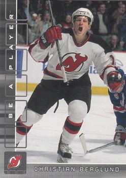 2001-02 Be a Player Update - 2001-02 Be A Player Memorabilia Update #330 Christian Berglund Front