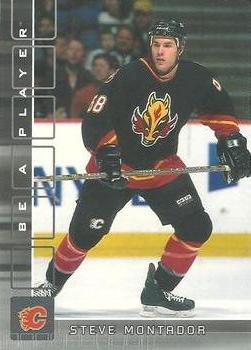 2001-02 Be a Player Update - 2001-02 Be A Player Memorabilia Update #340 Steve Montador Front