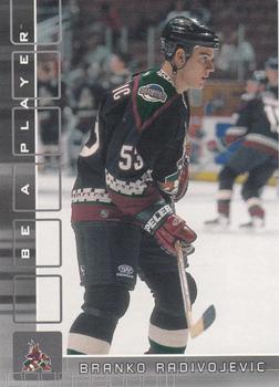 2001-02 Be a Player Update - 2001-02 Be A Player Memorabilia Update #343 Branko Radivojevic Front