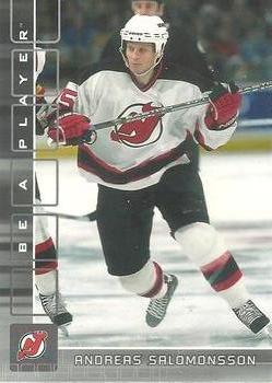2001-02 Be a Player Update - 2001-02 Be A Player Memorabilia Update #364 Andreas Salomonsson Front