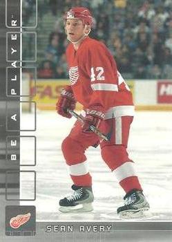 2001-02 Be a Player Update - 2001-02 Be A Player Memorabilia Update #368 Sean Avery Front