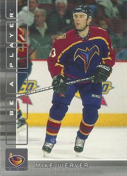2001-02 Be a Player Update - 2001-02 Be A Player Memorabilia Update #400 Mike Weaver Front