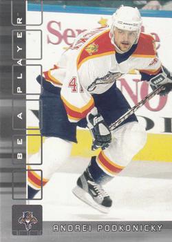 2001-02 Be a Player Update - 2001-02 Be A Player Memorabilia Update #404 Andrej Podkonicky Front