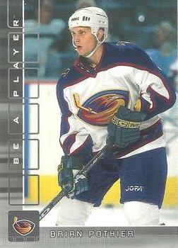 2001-02 Be a Player Update - 2001-02 Be A Player Memorabilia Update #408 Brian Pothier Front