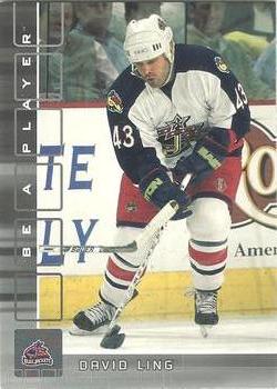 2001-02 Be a Player Update - 2001-02 Be A Player Memorabilia Update #415 David Ling Front