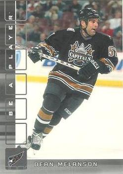 2001-02 Be a Player Update - 2001-02 Be A Player Memorabilia Update #416 Dean Melanson Front