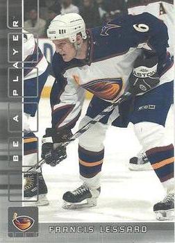2001-02 Be a Player Update - 2001-02 Be A Player Memorabilia Update #420 Francis Lessard Front