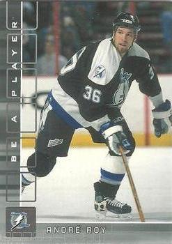 2001-02 Be a Player Update - 2001-02 Be A Player Memorabilia Update #439 Andre Roy Front