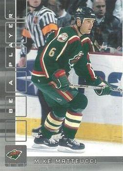 2001-02 Be a Player Update - 2001-02 Be A Player Memorabilia Update #441 Mike Matteucci Front