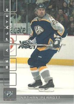 2001-02 Be a Player Update - 2001-02 Be A Player Memorabilia Update #442 Nathan Perrott Front
