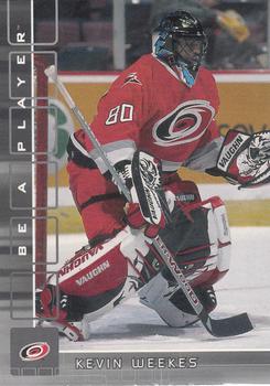2001-02 Be a Player Update - 2001-02 Be A Player Memorabilia Update #471 Kevin Weekes Front