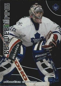2001-02 Be a Player Update - 2001-02 Be A Player Between the Pipes Update #158 Sebastien Centomo Front
