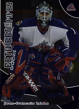 2001-02 Be a Player Update - 2001-02 Be A Player Between the Pipes Update #159 Jean-Francois Labbe Front