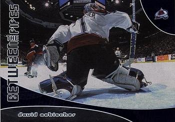 2001-02 Be a Player Update - 2001-02 Be A Player Between the Pipes Update #164 David Aebischer Front
