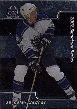 2001-02 Be a Player Update - 2001-02 Be A Player Signature Series Update #235 Jaroslav Bednar Front