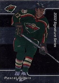 2001-02 Be a Player Update - 2001-02 Be A Player Signature Series Update #236 Pascal Dupuis Front