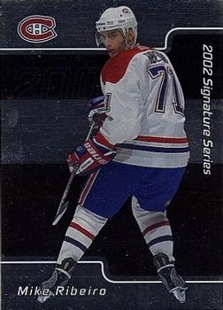 2001-02 Be a Player Update - 2001-02 Be A Player Signature Series Update #237 Mike Ribeiro Front