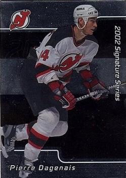 2001-02 Be a Player Update - 2001-02 Be A Player Signature Series Update #250 Pierre Dagenais Front