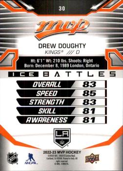 2022-23 Upper Deck MVP - Ice Battles #30 Drew Doughty Back